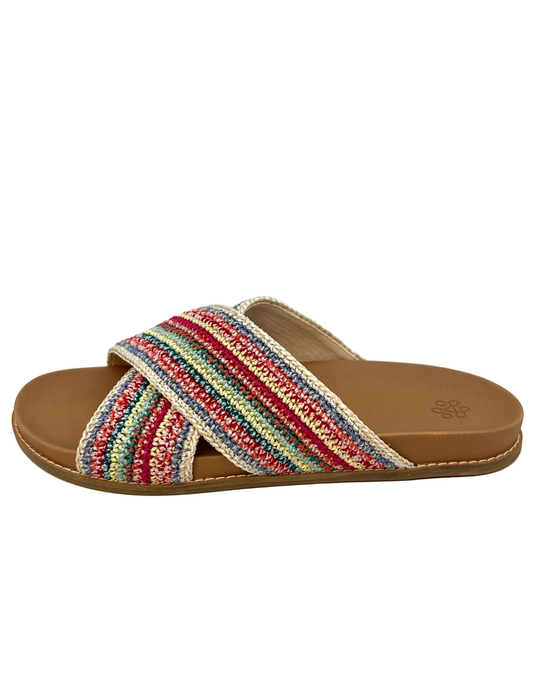 Colorful Criss Cross Sandals - Size 9