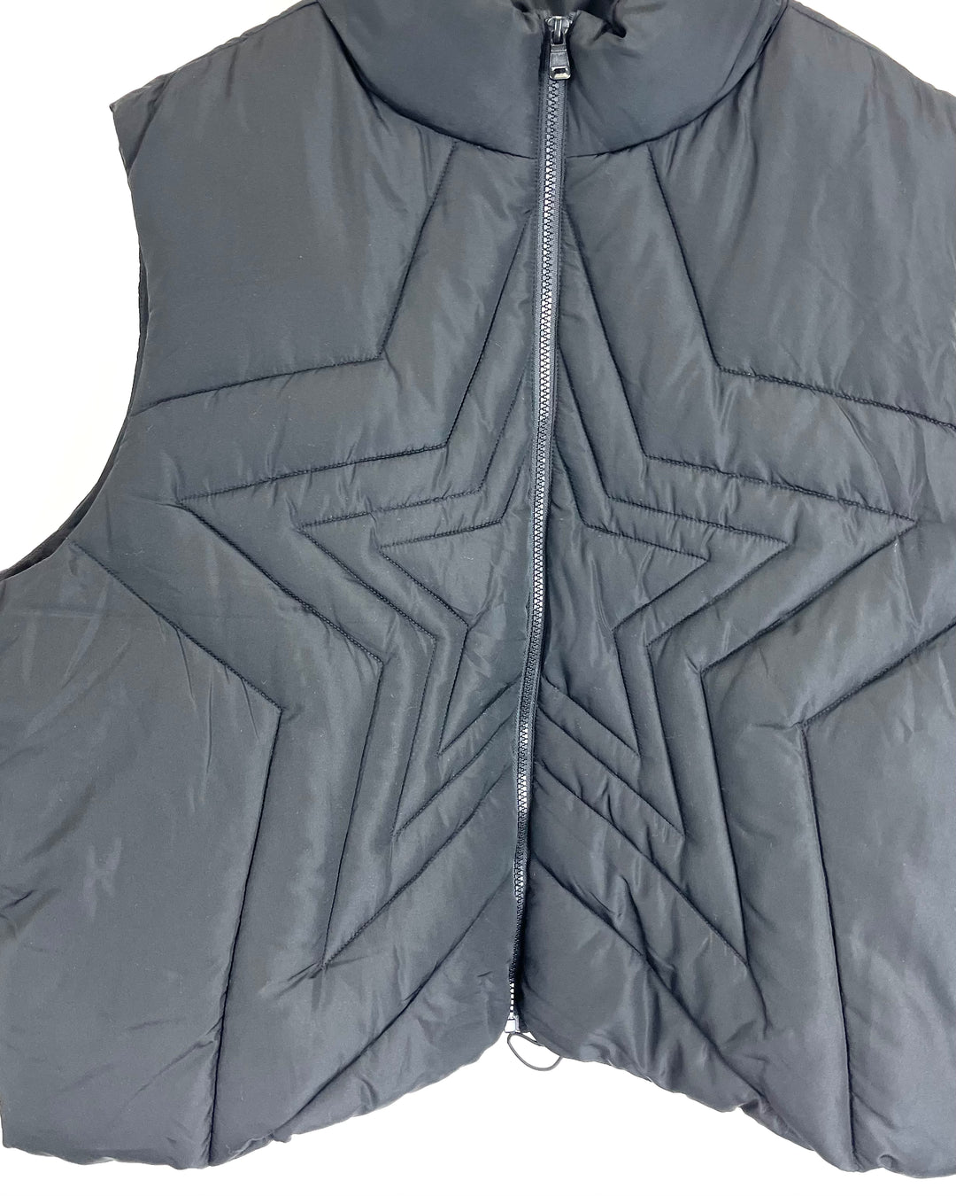 Black Puffer Vest - Size 2X