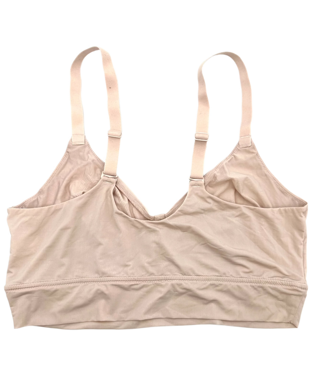 Ballet Pink Unlined Bralette - Medium