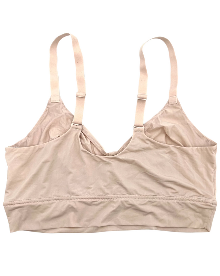 Ballet Pink Unlined Bralette - Medium