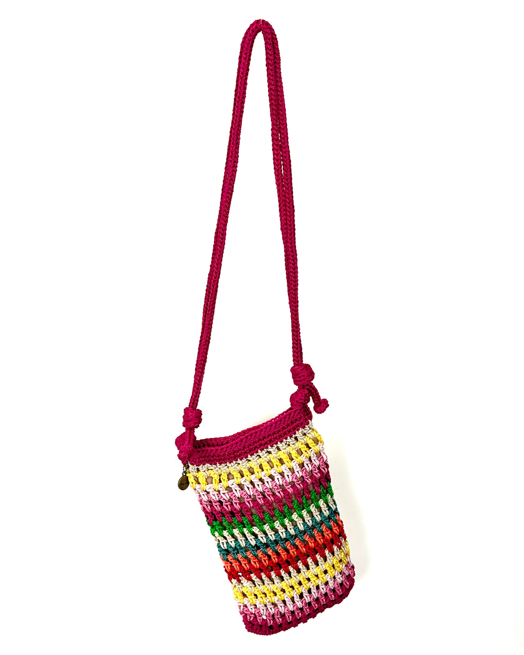 Multi-Color Crochet Mini Bag