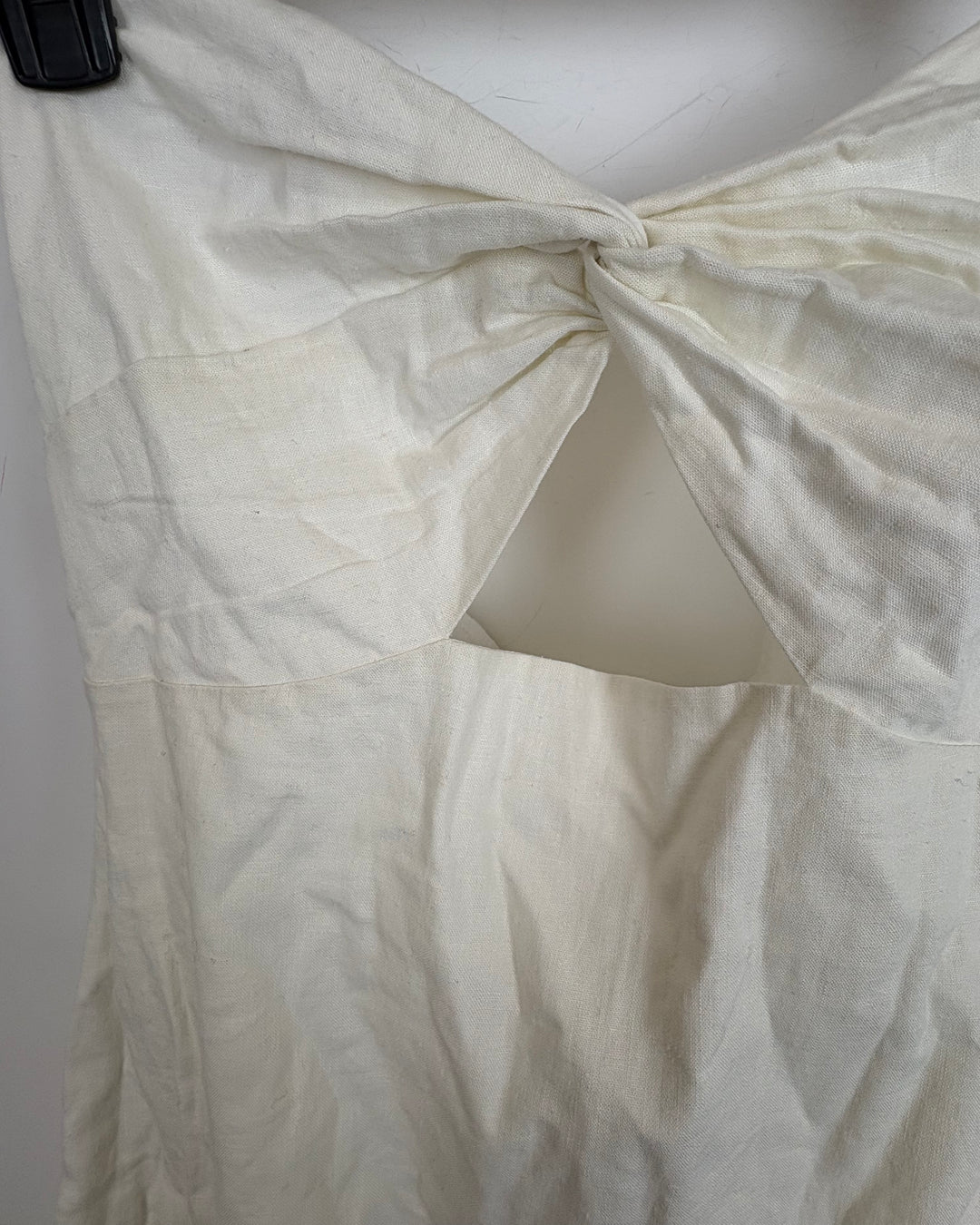 White Strapless Dress - Size 8/10