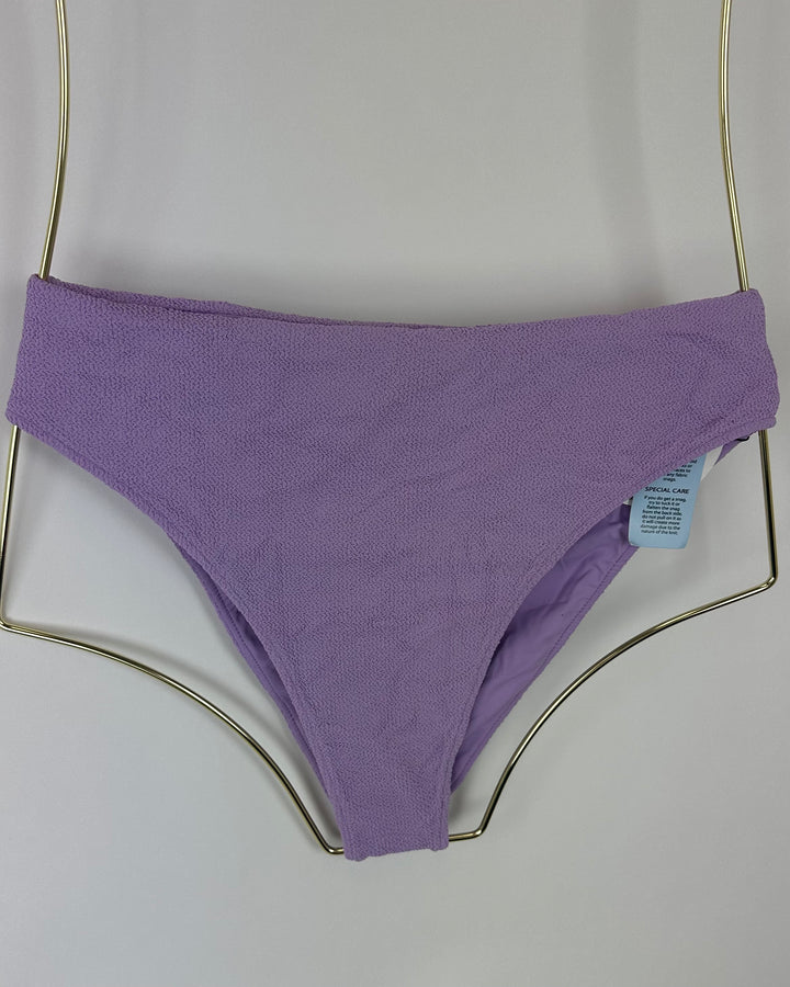 Light Purple High Waisted Bikini Bottom - XS, S, M, XL, XXL