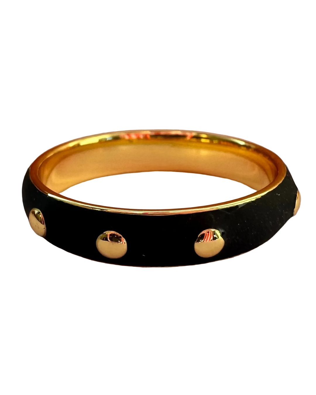 Black and Gold Ring - Size 6