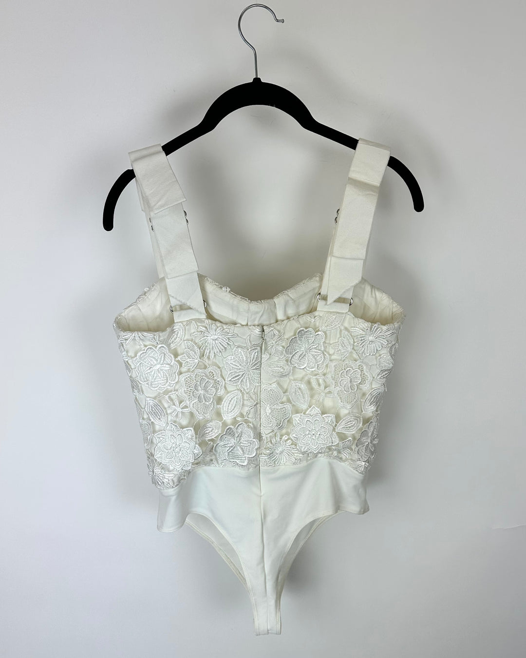 White Lace Bodysuit- Size 00 and Size 4