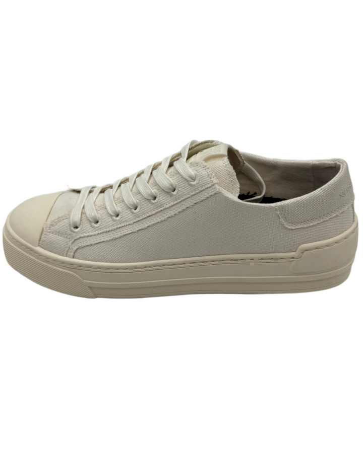 MENS Cream Canvas Sneaker - Size 10