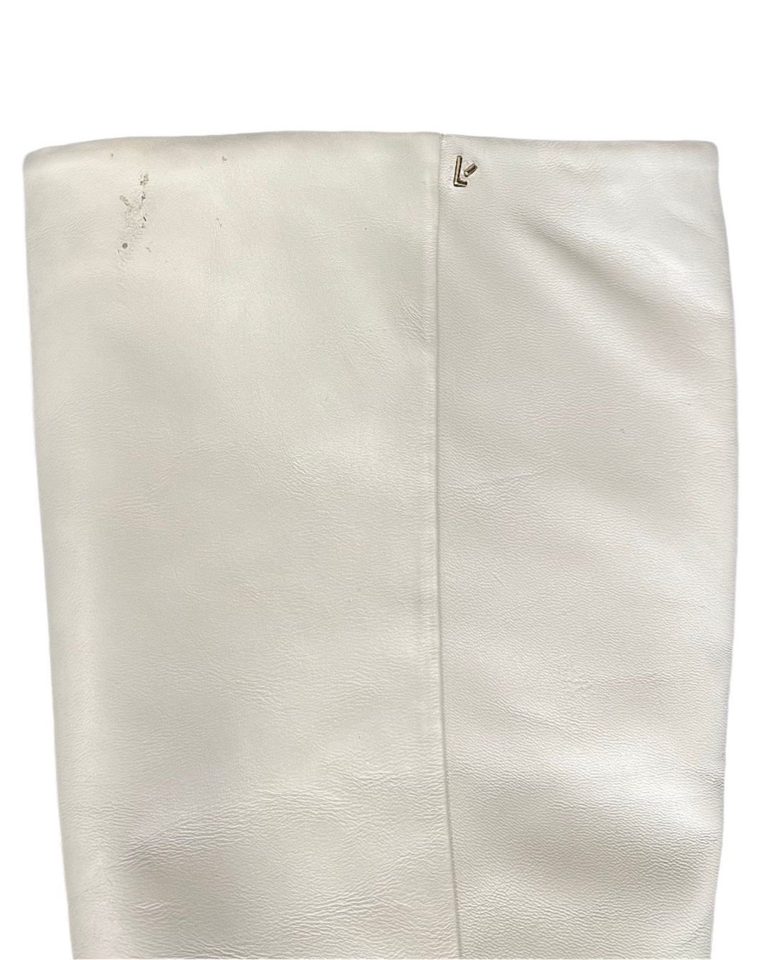 Ivory Pointed Toe Boots - Size 6.5, 7, 8 and 9