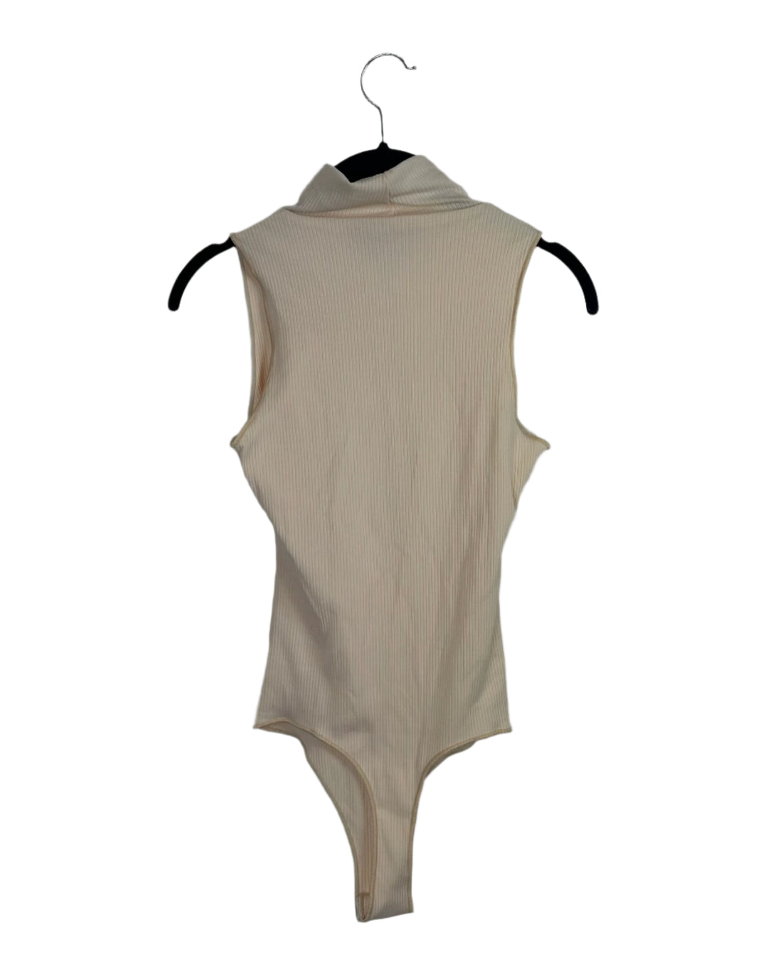 Show Me Your MUMU Light Peach Turtleneck Bodysuit- Small