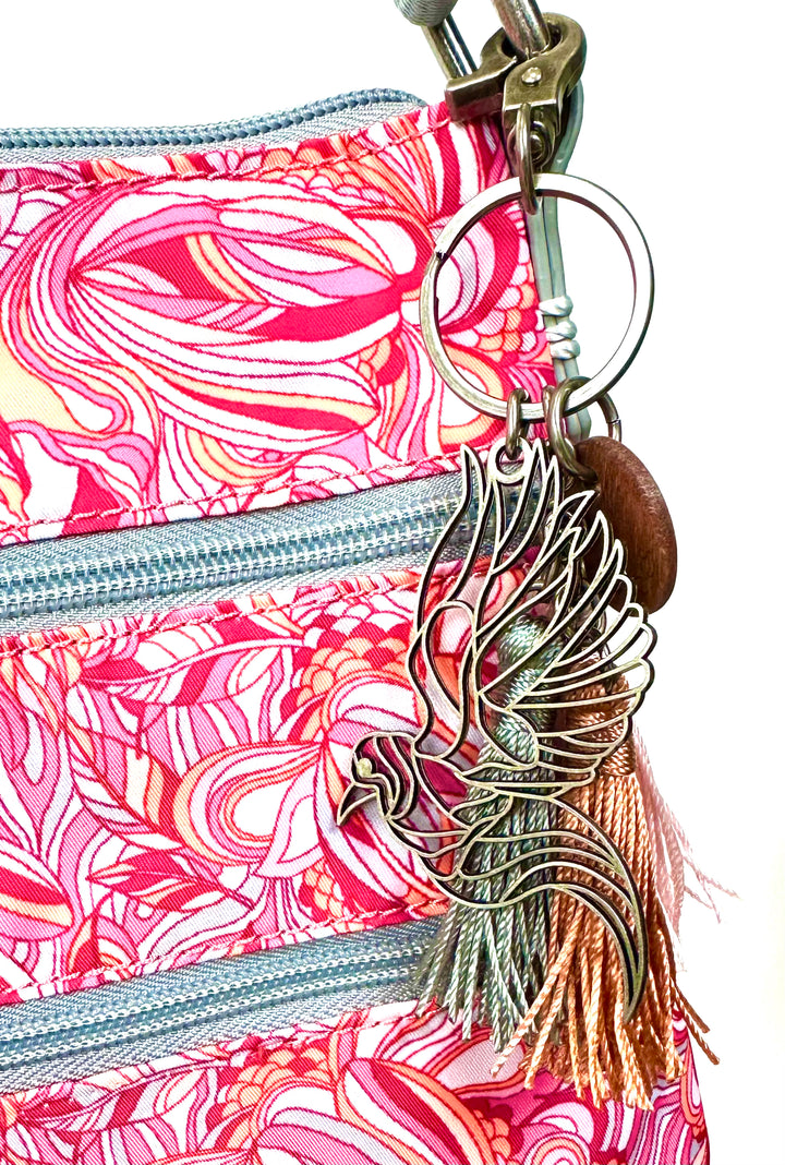 Multi-Pattern Crossbody Bag