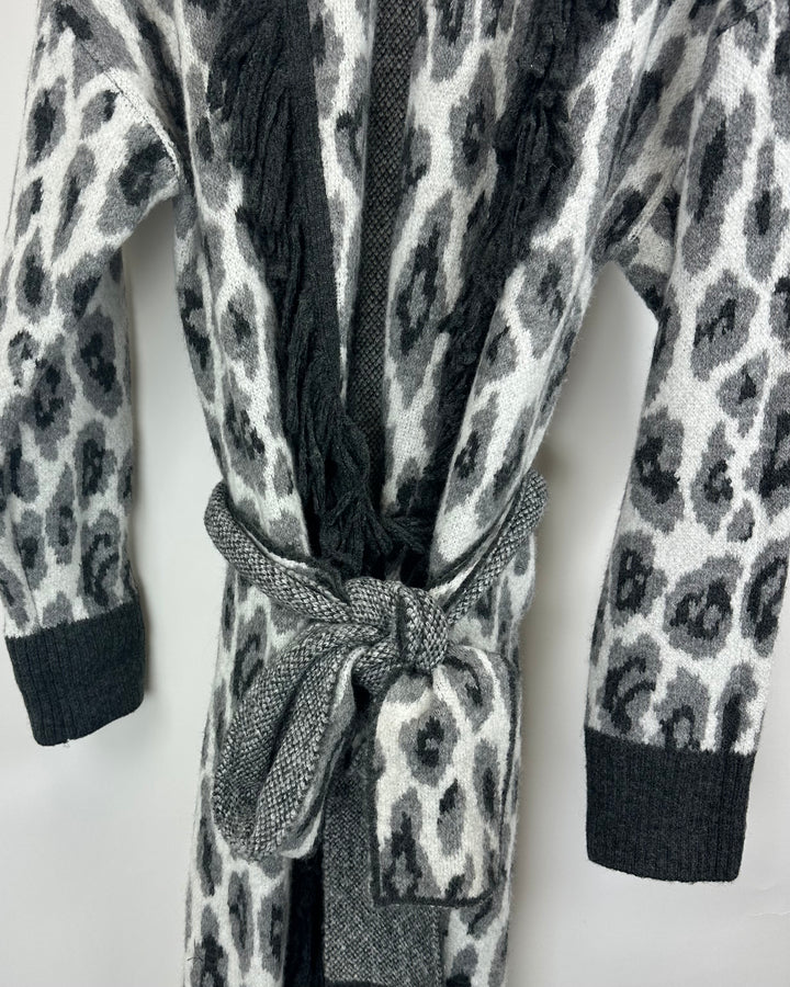 Long Fringe Sweater Cardigan - Size 6/8