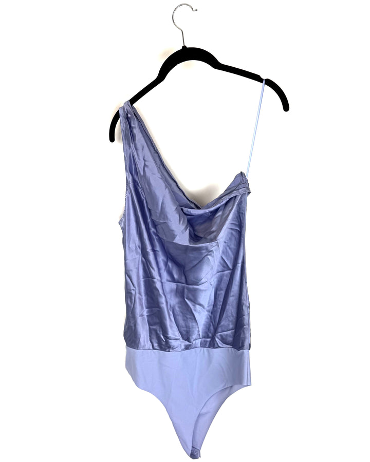 Lilac Purple One Shoulder Bodysuit - Size 12/14