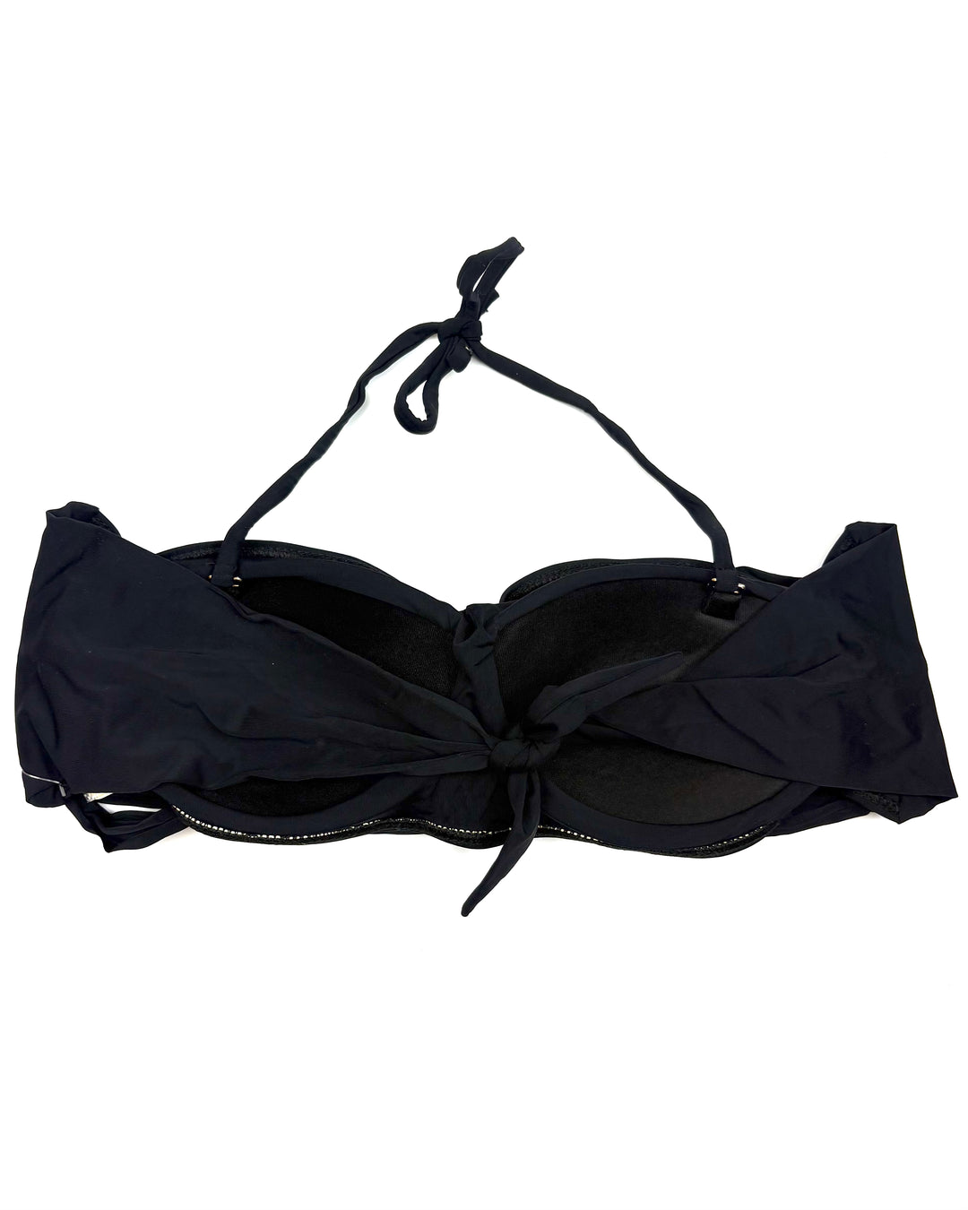 Black String Bikini Top - Small and Large