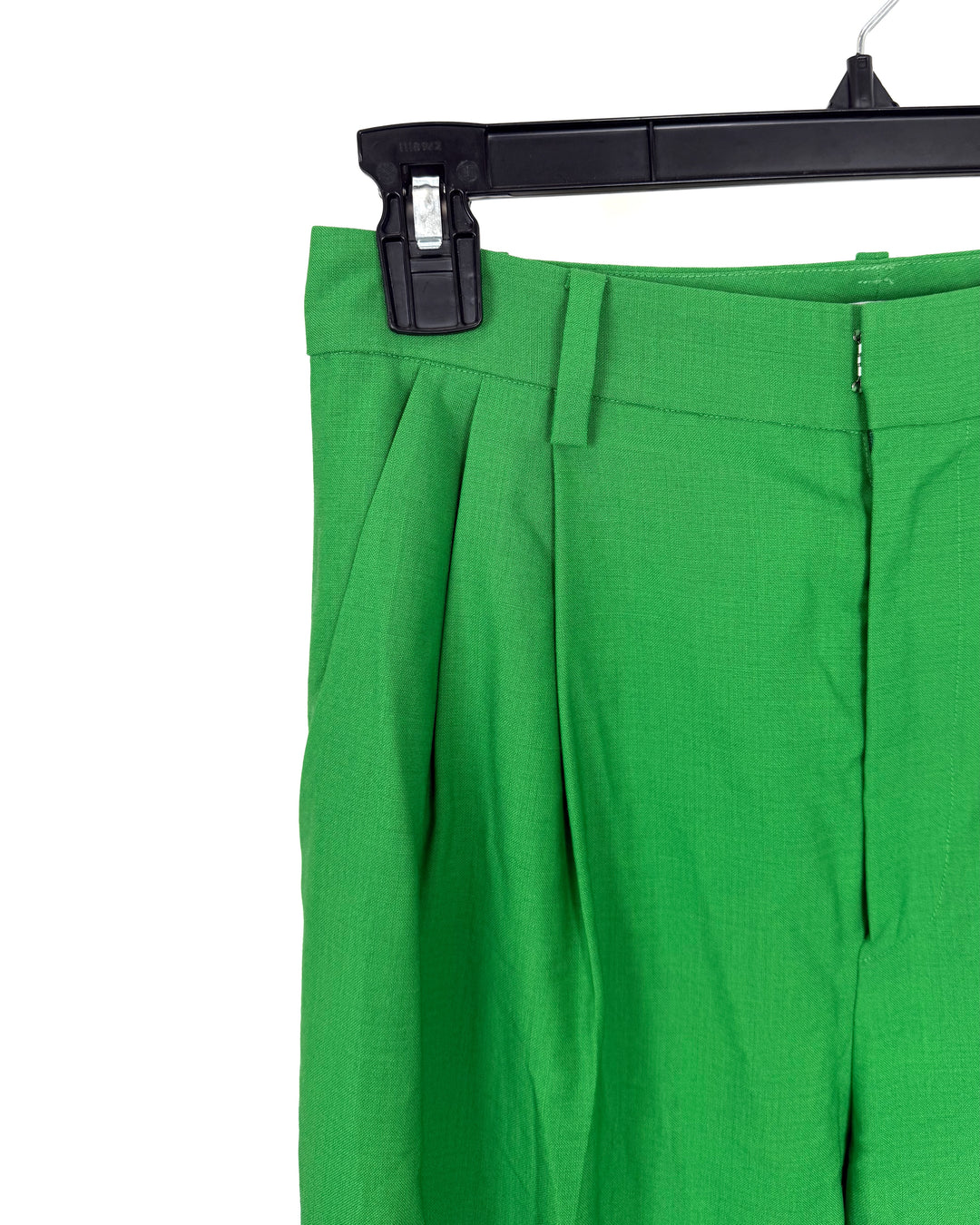 Green Pleated Trousers - Size 2/4