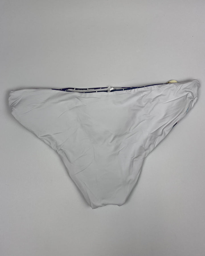 Watercolor Blue Side Cut Out Bikini Bottom - Small and Large