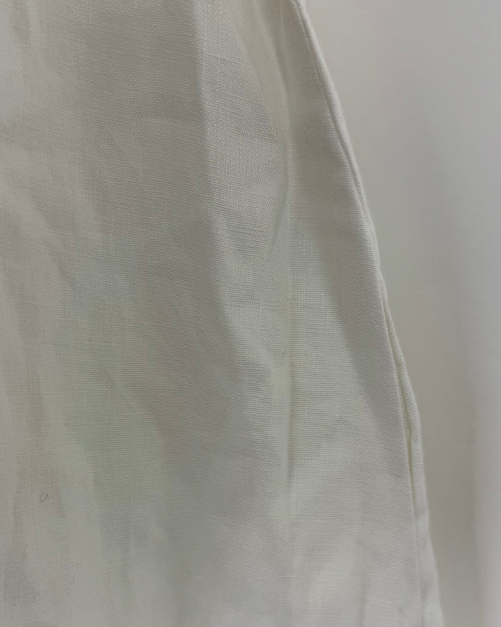 White Linen Maxi Dress - Size 0/2 and 4/6, 8/10 and 16