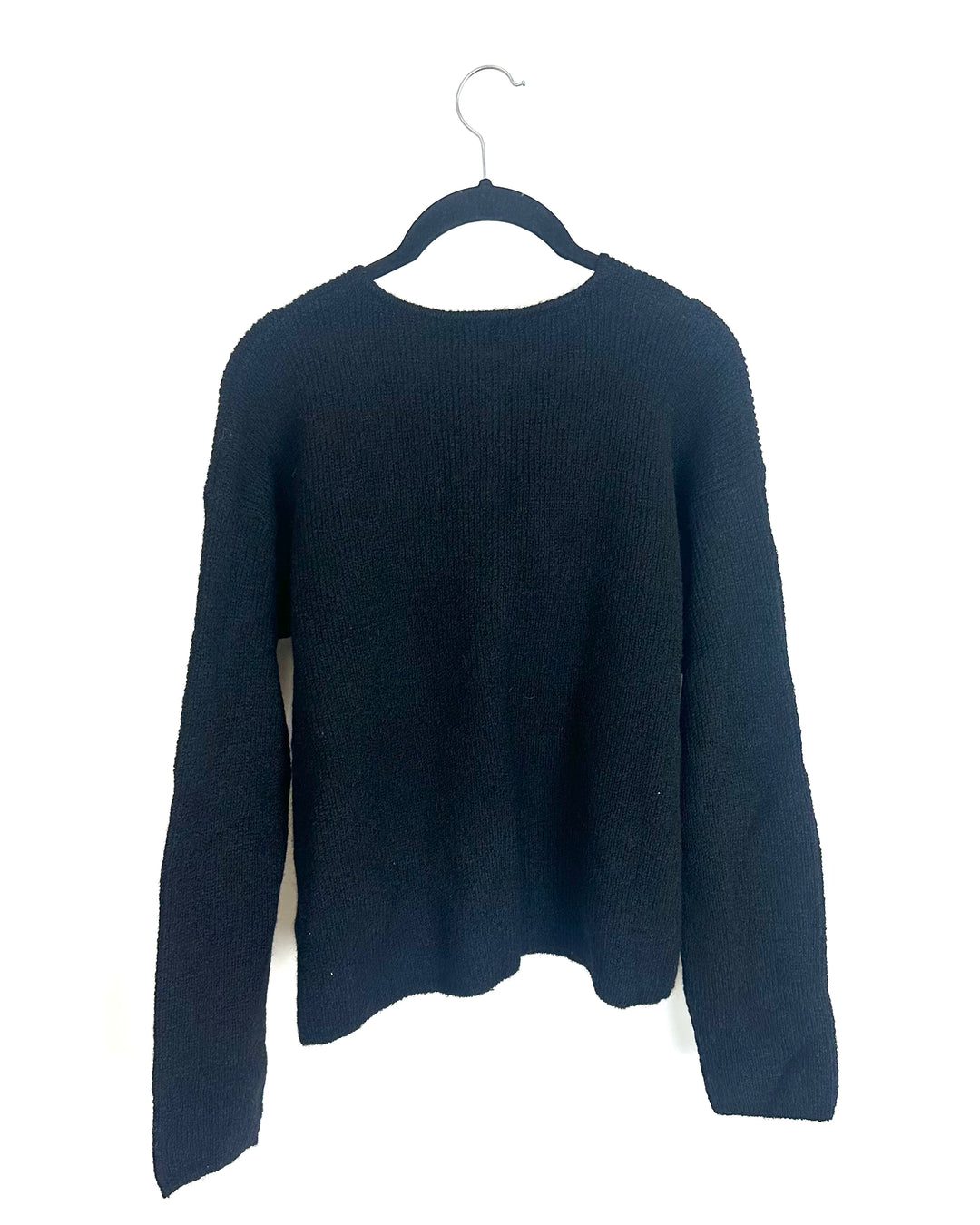 Black Knit Cardigan - Size 4/6