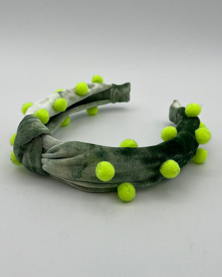 2 Pack of Pom Pom Headbands