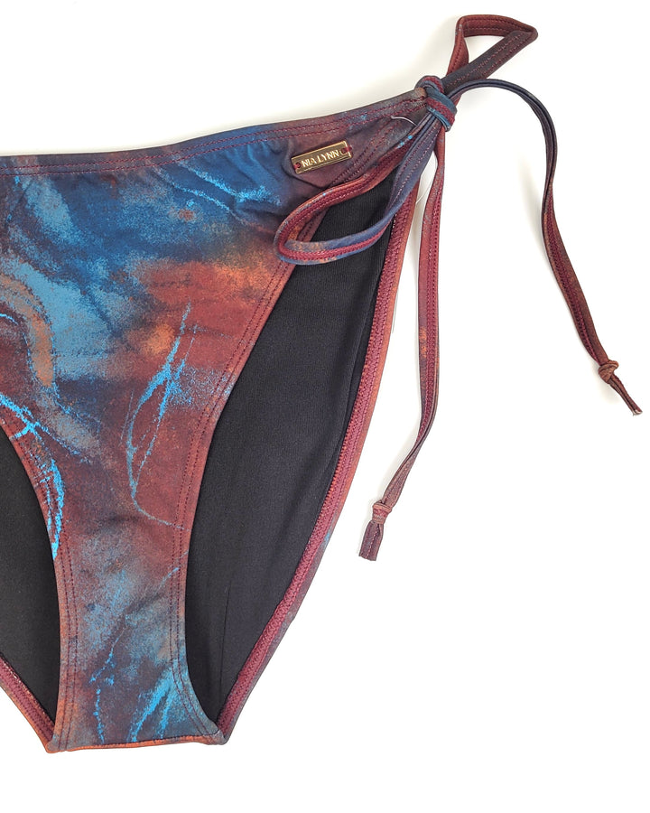 Abstract Print String Bikini Bottom - XS, S, M, L, XL, XXL, XXXL