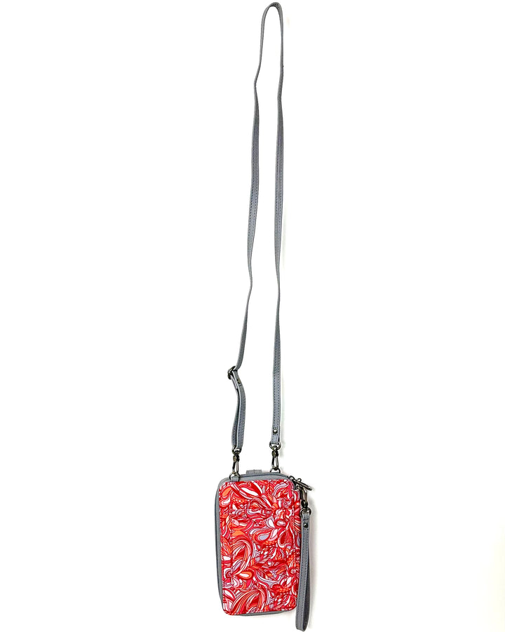 Multi-Pattern Crossbody Wallet / Wristlet