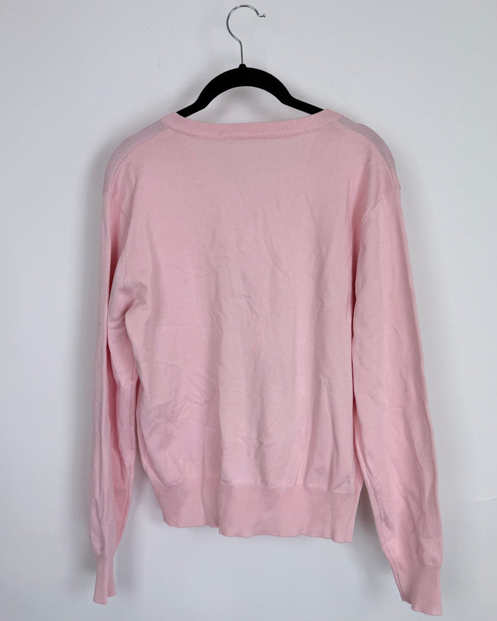 Pink "Rosé Queen" Sweater - Size 4/6