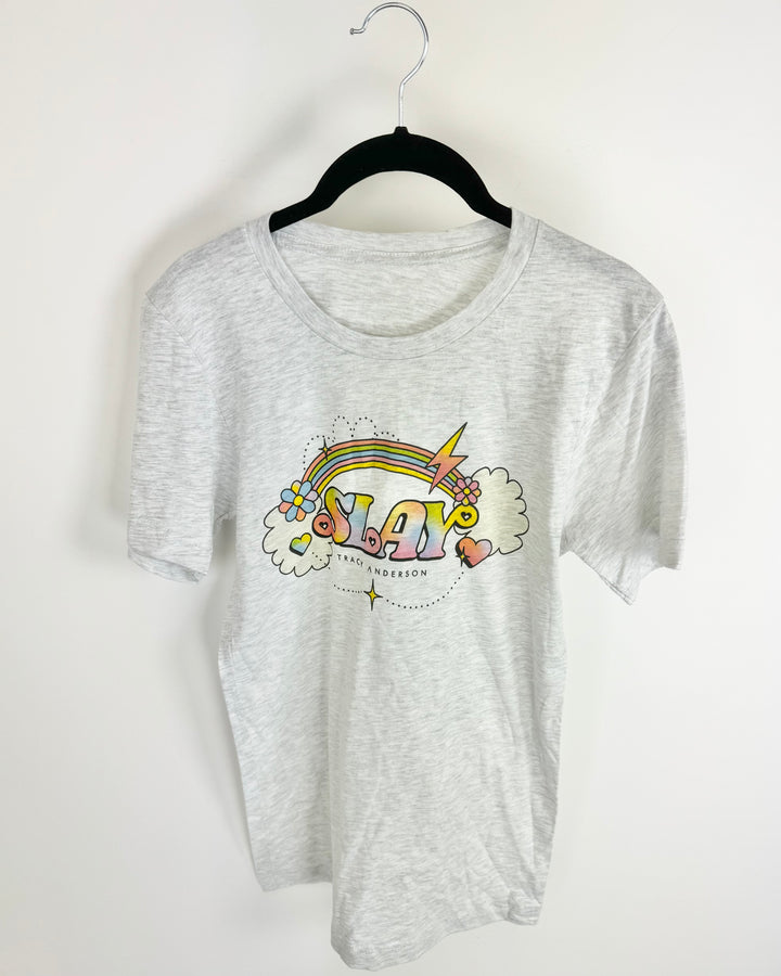 Grey Slay T-Shirt - Size 2/4, 4/6, and 8/10
