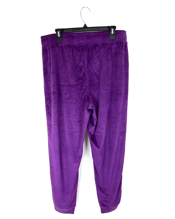 Purple Lounge Pants - Size 14/16
