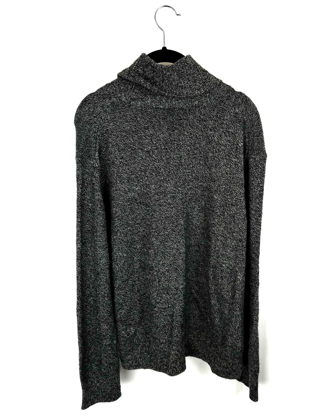 Charcoal Grey Turtleneck Sweater- Small