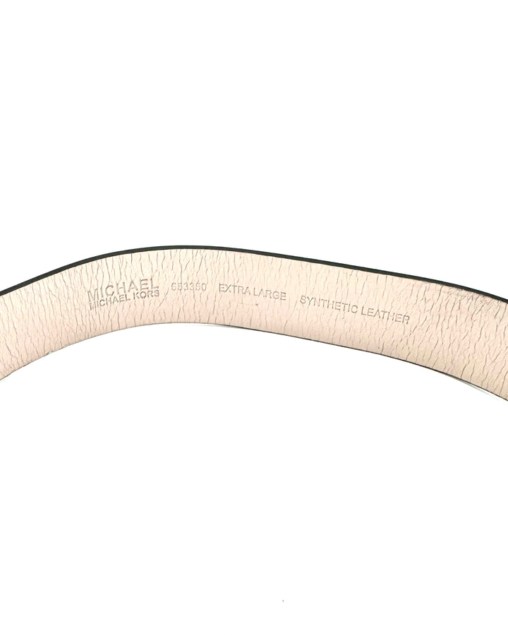 Michael Kors Black Leather Belt