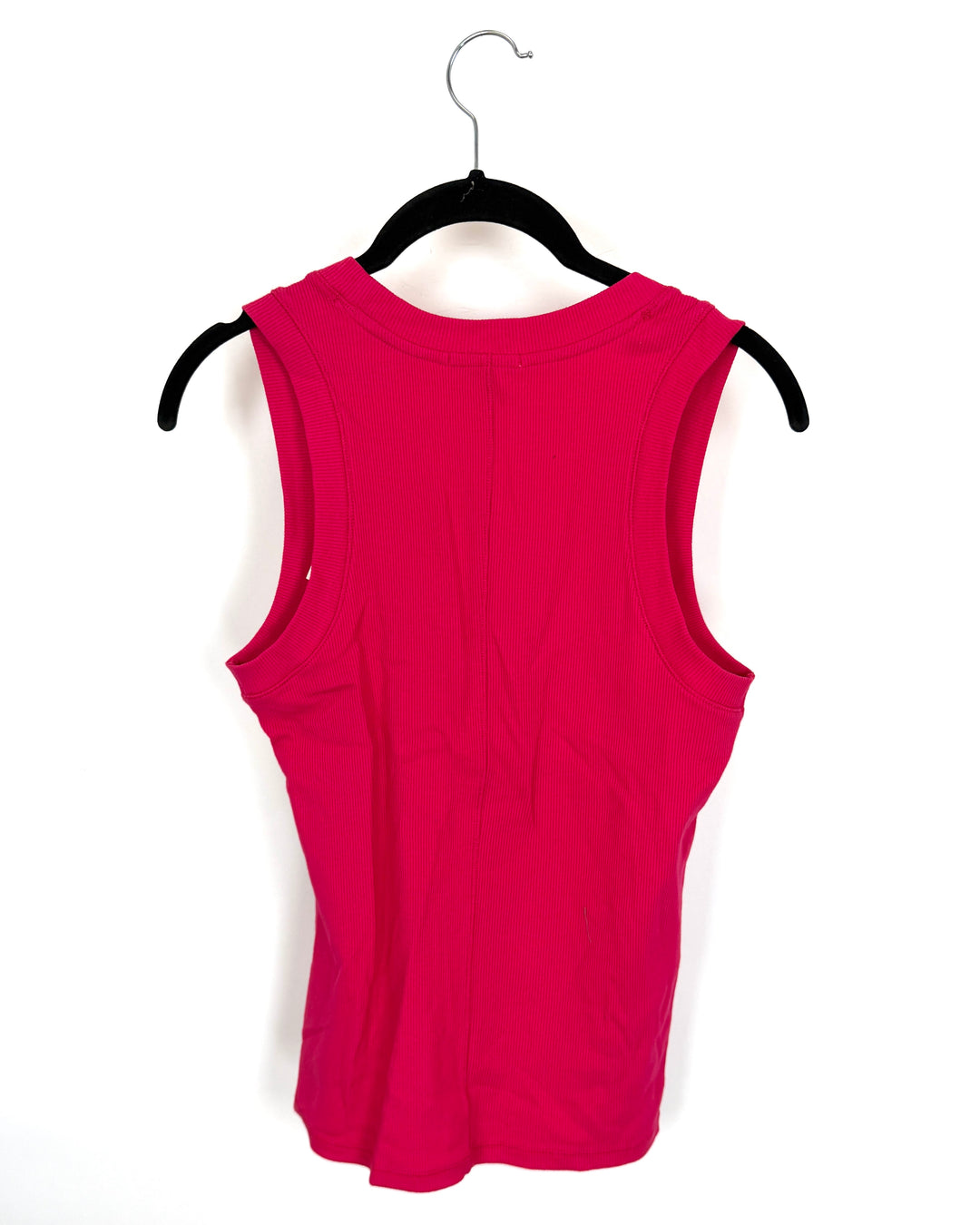 Pink Ribbed Tank Top - Size 4/6