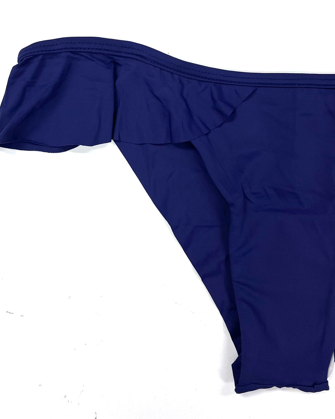 Navy Blue Low Rise Bikini Bottom - Small