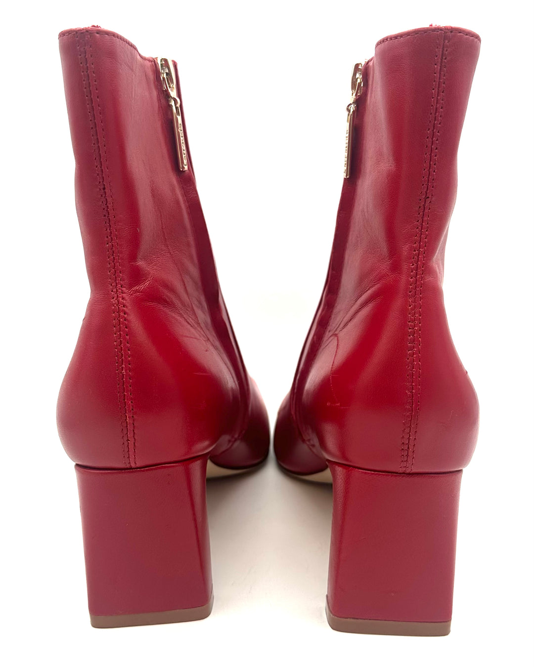Bright Red Booties - Size 9.5 and 11