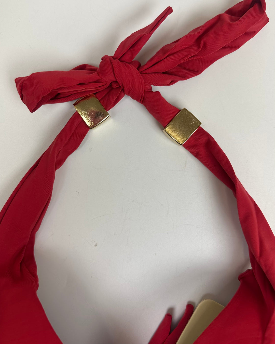 Red Halter Bikini Top - Small, Medium, Large, XL D Cup and XL DD Cup