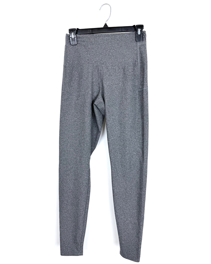 Heathered Gray Yoga Pants - Size 2/4