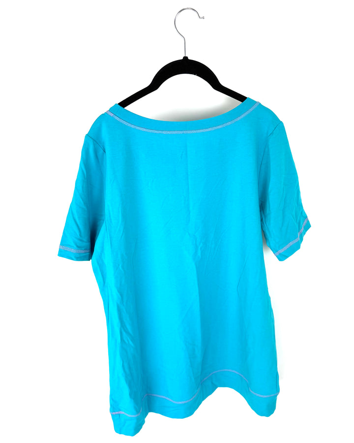 Blue T-Shirt - Size 6/8