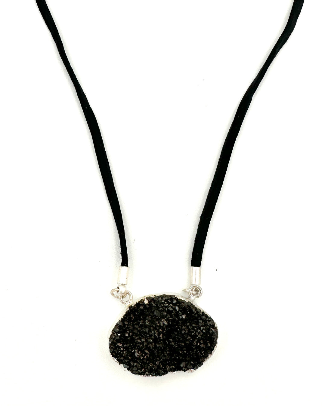 Black Crystal Necklace