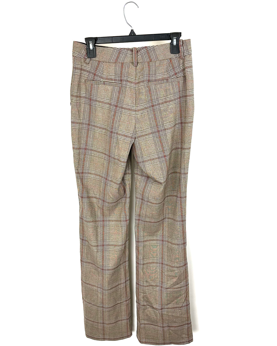 Lovers + Friends Brown Plaid Trousers - Small