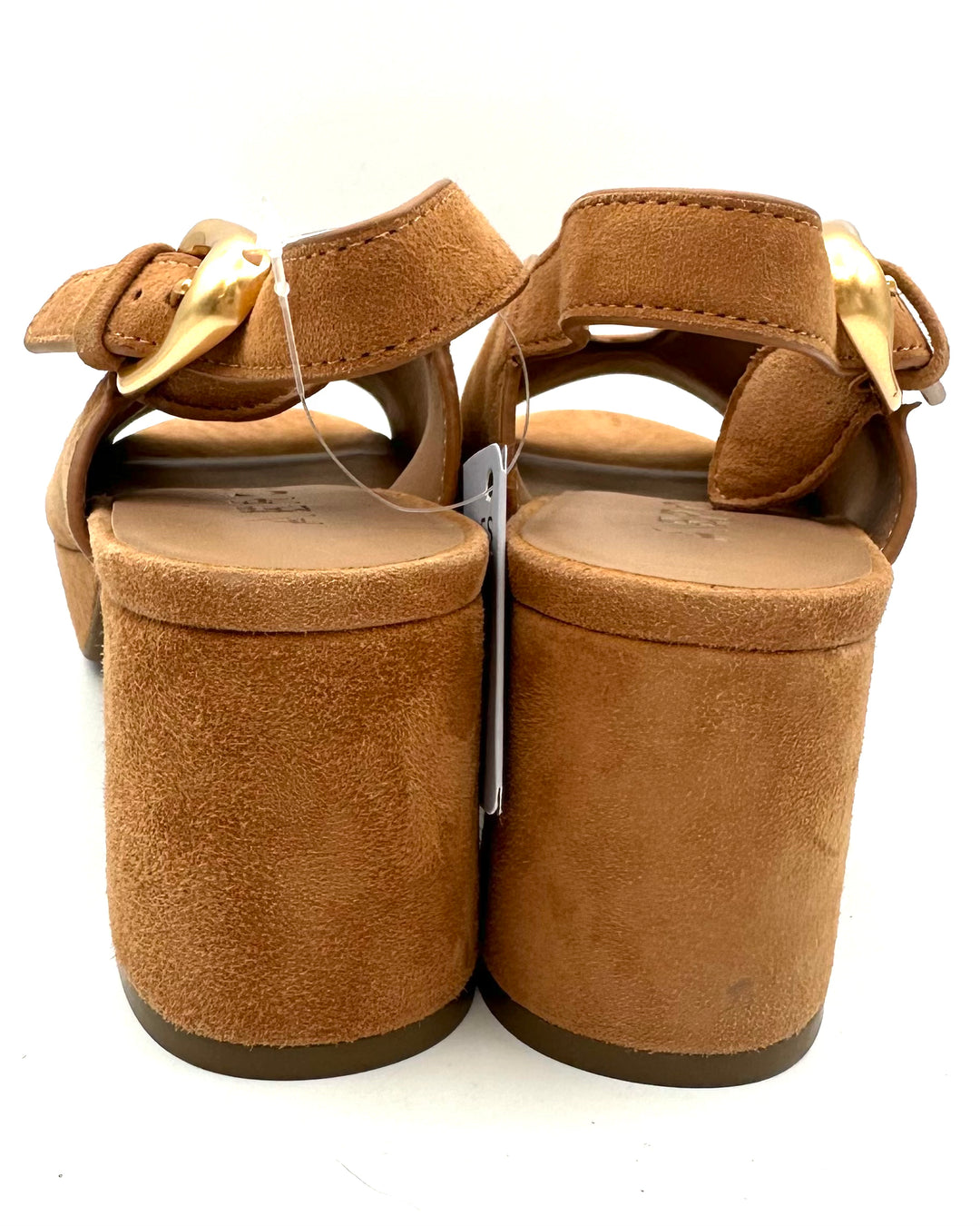 Aerosoles Tan Suede Sandals - Size 7.5