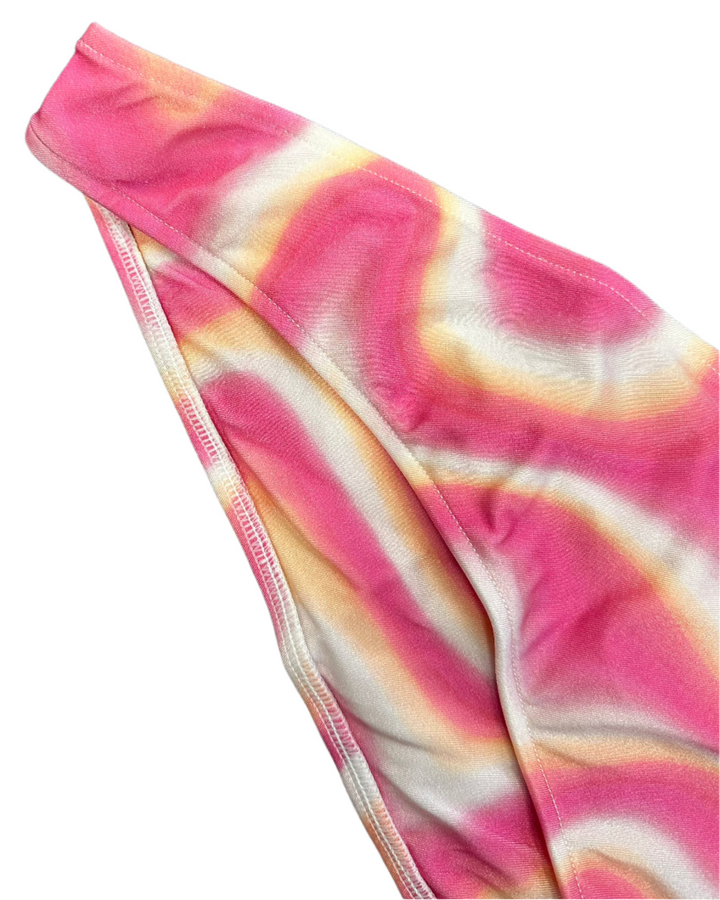 Pink High Cut And Cheeky Bikini Bottom - Extra Large and Extra Extra Large