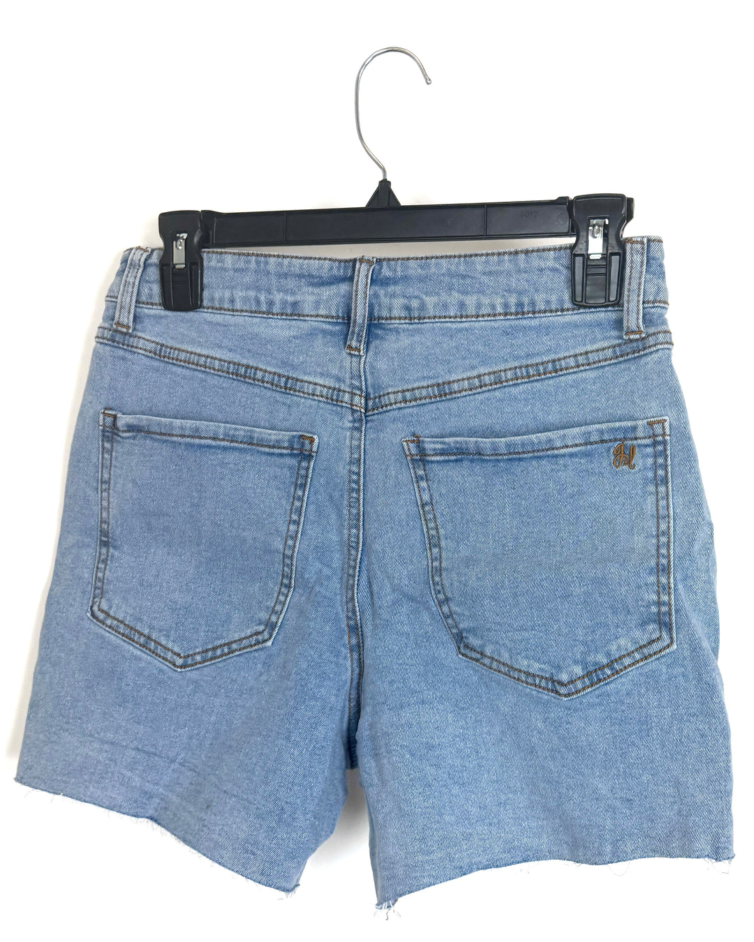 Stone wash denim short - Size 4