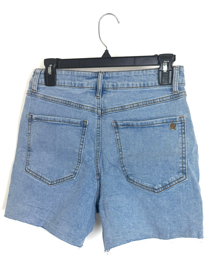 Stone wash denim short - Size 4