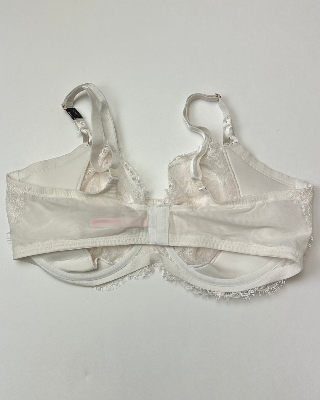 Victoria Secret White Lace Bralette- Size 42DD