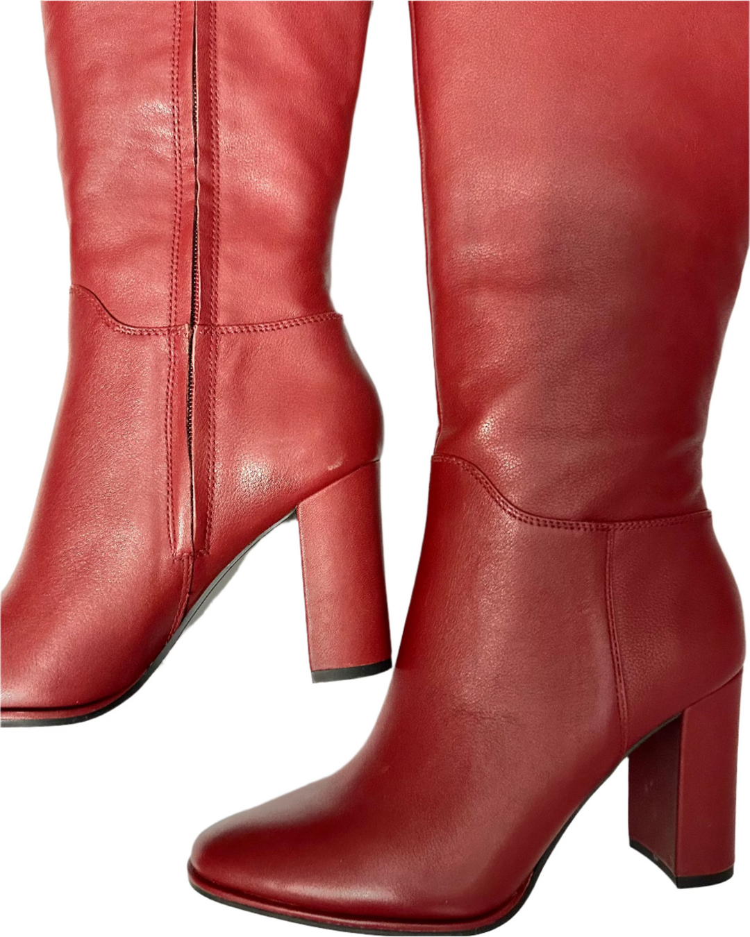 Kenneth Cole Red Boots - Size 7