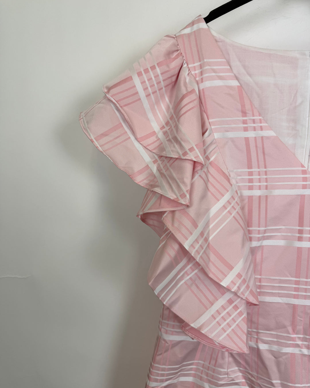 Ruffle Sleeve Pink Dress - Size 4