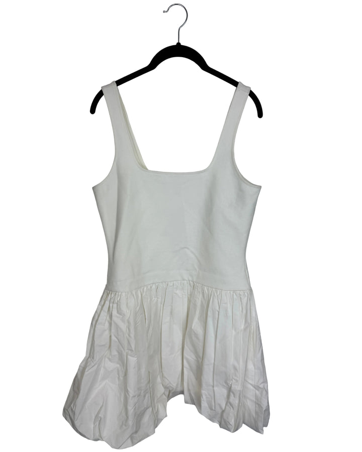 Cream Balloon Dress- 6/8