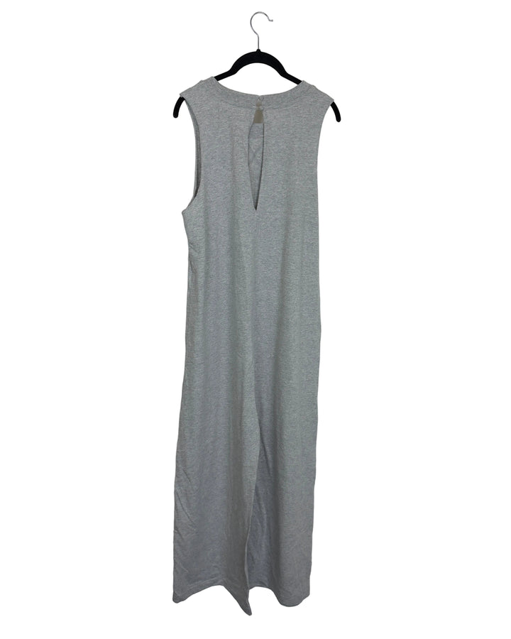 Gray Tshirt Jumpsuit - Size 6/8