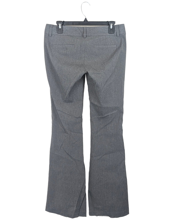 Express Gray Low Rise Trousers - Size 6