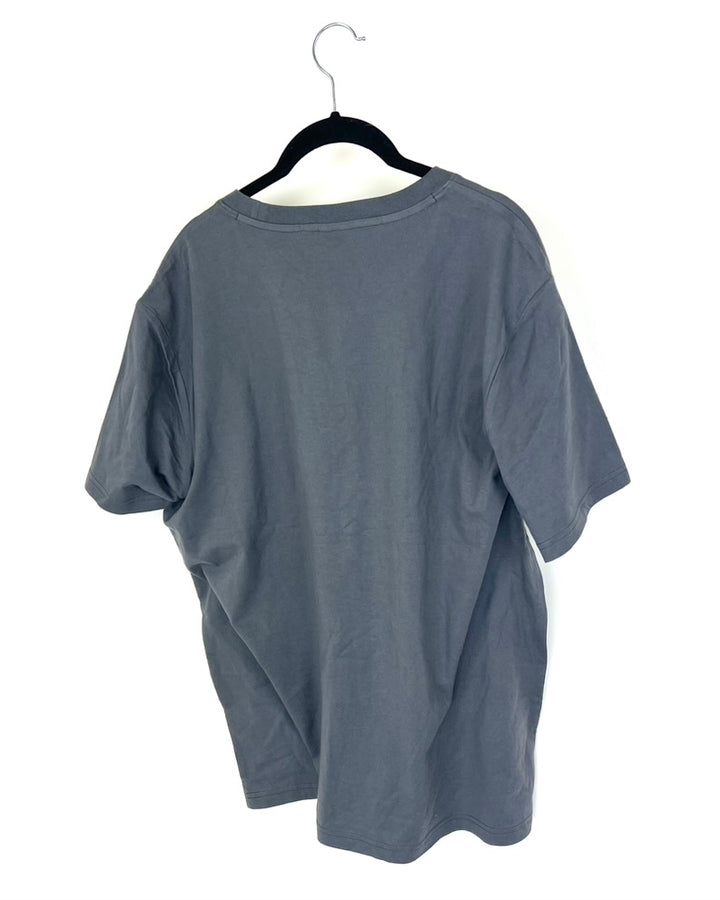 MENS Charcoal Grey T-Shirt - Medium