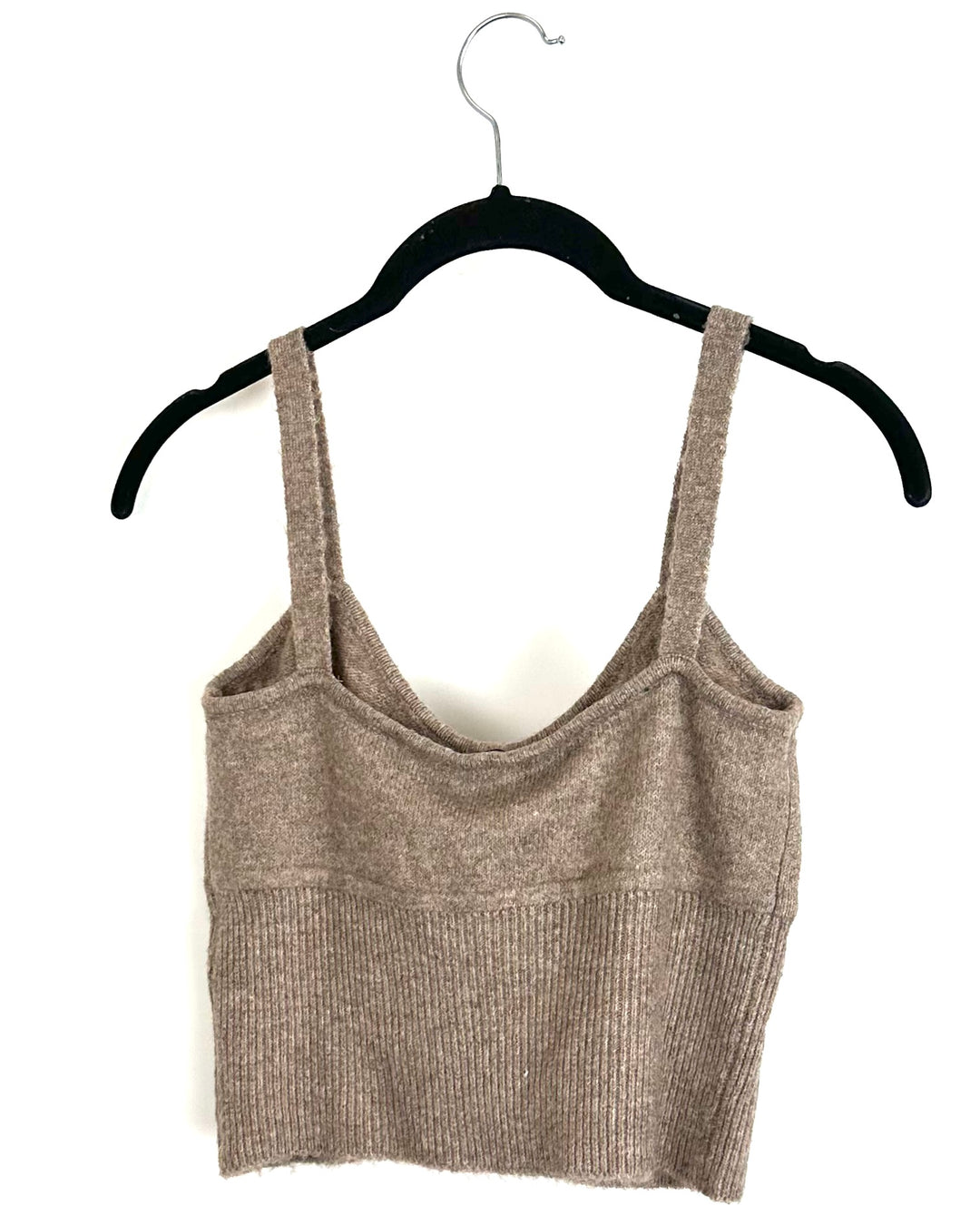 Taupe Sweater Tank Top - Size 2/4