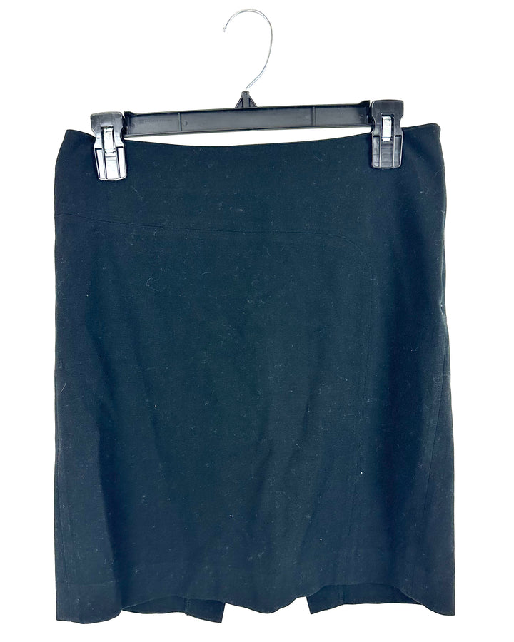 Giordono Black Midi Skirt - Size 24