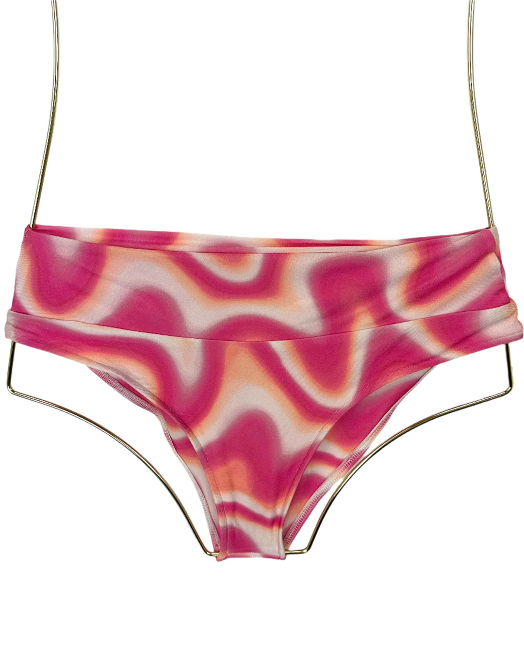 Pink Fuller Coverage Bikini Bottom - Extra Small